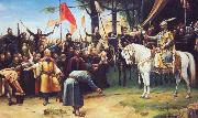 Mihaly Munkacsy The Conquest of Hungary Spain oil painting artist